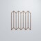 Ekena Millwork Large Conroe Decorative Fretwork Wood Wall Panels, Walnut, 23 3/8"W x 23 3/8"H x 3/8"T WALW24X24X0375CREWA - alternate 2